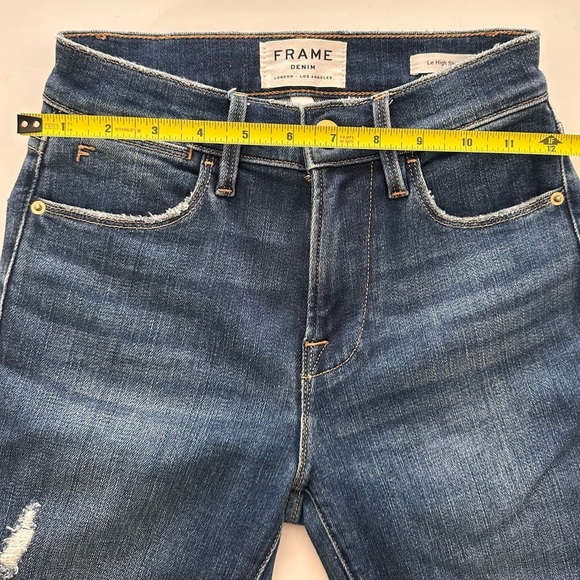 Frame Denim Distressed Le High Skinny Jeans - Picture 7 of 9